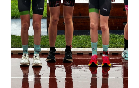 Qualificatif au championnat de France de duathlon.